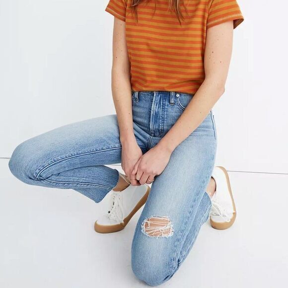 NEW Madewell Perfect Vintage Jean in Rosabelle Wash: Comfort Stretch Edition - Picture 2 of 15